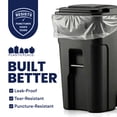 thumbnail image 5 of Plasticplace 95-96 Gallon Garbage Can Liners, 25 Count (Pack of 1), 5 of 9