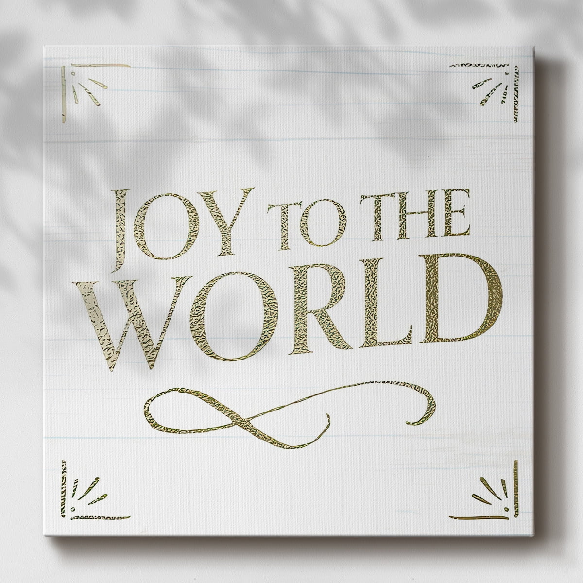 Golden Sentiments III- Gallery Wrapped Canvas