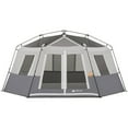 thumbnail image 3 of Ozark Trail 15' x 13' 8-Person Instant Hexagon Cabin Tent, 36.04 lbs, 3 of 16