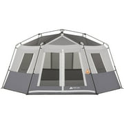 Ozark Trail Instant Hexagon Cabin Tent, 8-Person, 15 ft x 13 ft, 36.04 lb