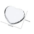 thumbnail image 2 of OULII 1 Set Heart-Shaped Picture Frame White Limestone Memory Preservation Giving Families, 2 of 8