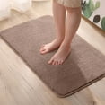 thumbnail image 6 of Bathroom Rugs Bath Mat 12x16 in,Luxury Soft Shaggy Microfiber Shower Rug, Machine Washable Throw Rugs Non Slip Absorbent Plush Floor Mats Runner Carpet, 6 of 8