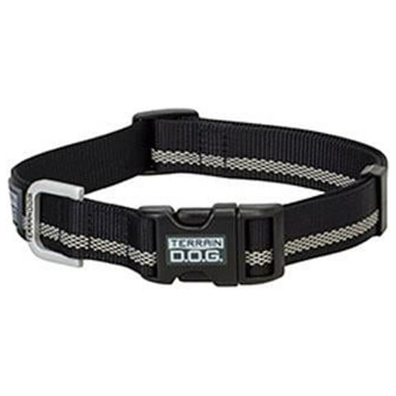 WEAVER LEATHER LLC 07-0857-R1 Large Black Reflect Collar
