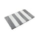 thumbnail image 1 of Bearachild Alfombrilla antideslizante ecológica y elegante para baño, alfombrilla de baño fácil de instalar Juegos de accesorios de baño gris blanco 41 cm * 61 cm, 1 of 6