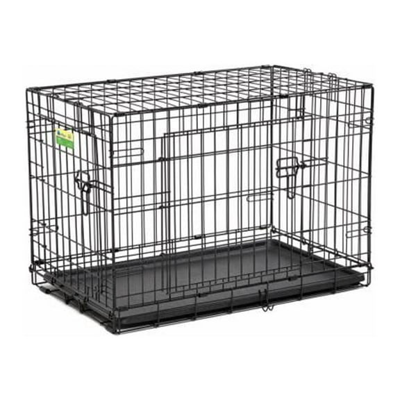 Pet Expert 308591TV 2 Door Dog Crate, 30 In. - Quantity 1