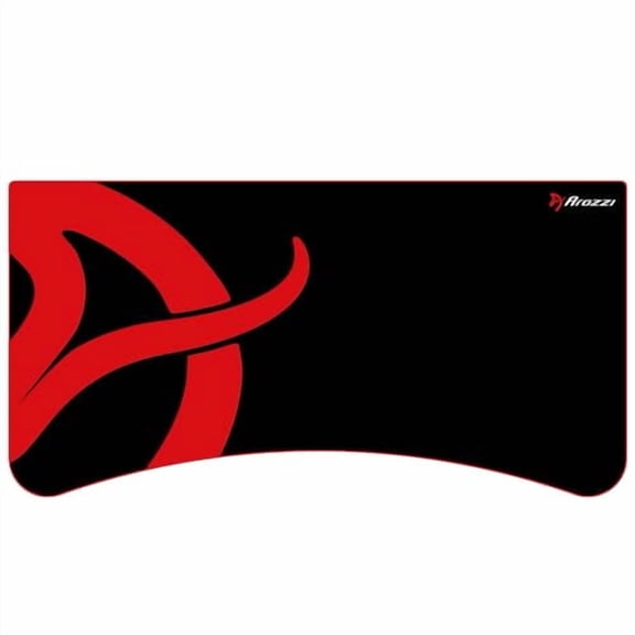 Arozzi Arena Gaming Desk Mat, Full Surface Custom Desk Pad, Interchangeable, Water Resistant & Washable Computer Desk Mouse Pad with Stitched Edges (Black)