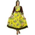 thumbnail image 7 of Bimba Floral Kurti Cotton Long Kurti 3/4 Sleeves Indian Party Dress Etnic Wear, 7 of 7