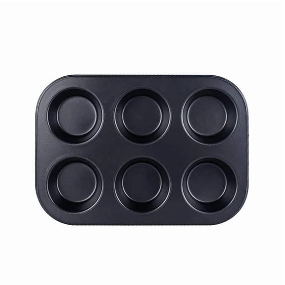 6/12 Cups Square Cupcake Pan Muffin Tray Cupcake Mold Muffin Pan Carbon Steel Baking Pan Non Stick Bakeware 657