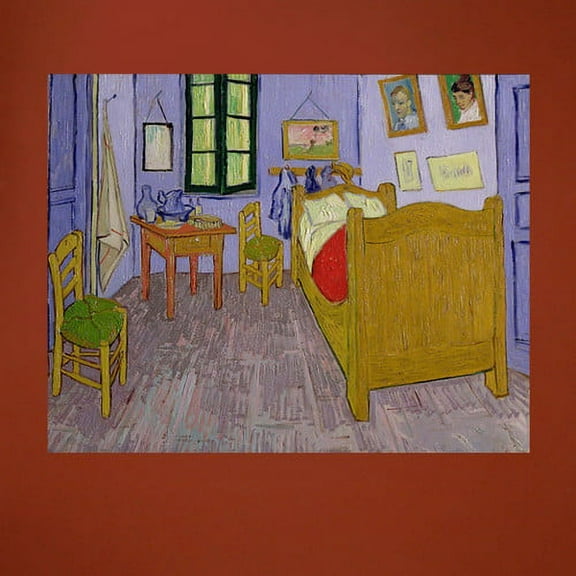 Wallhogs Van Gogh Van Gogh's Bedroom at Arles (1889) Poster Wall Mural