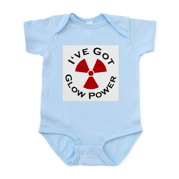 CafePress - Glow Power Infant Creeper - Baby Light Bodysuit, Size Newborn - 24 Months