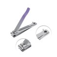 thumbnail image 3 of Unique Bargains 1pc Gradient Carbon Steel Nail Clippers 3.15" Length Purple, 3 of 6