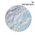 thumbnail image 3 of CAROOTU Marble Round Mouse Pad Marble Premium-Textured Mouse Mat Washable Mousepads Non-Slip Rubber 200*200*3mm, 3 of 7