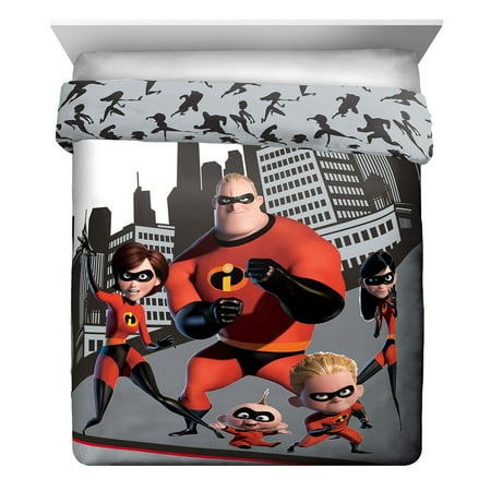 Incredibles 2 Twin Reversible Comforter Bedding