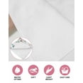 thumbnail image 6 of Easter Bunny Kitchen Dish Towels for Drying Dishes Set of 2, Green Eucalyptus Leaves Spring Flowers Country Waffle Weave Microfiber Hand Tea Bathroom Towels Quick Dry & Absorbent Towel 15.7x23.6, 6 of 7