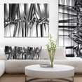 thumbnail image 1 of Black White Crystal Background - Abstract Canvas Art Print, 1 of 3