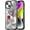 Chinese Dragon, variant on for iPhone 13 / iPhone 14 Case Cute - Military-Grade 20 ft Drop Protection Shockproof Phone Case - Funny Skeleton Design (6.1") Black