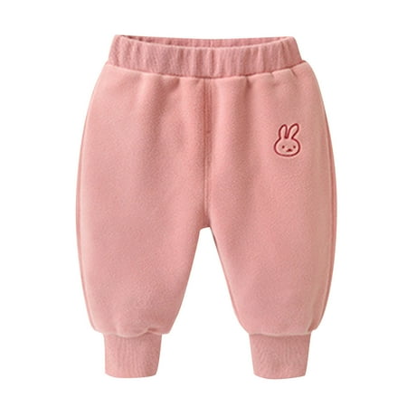 

Toddler Kids Baby Girls Boys Spring Warm Thick Animal Cotton Long Pants Trousers Fashion Clothes