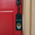 thumbnail image 2 of Knight Warrior Helmet Medieval Roses Templar Plastic Door Knob Hanger Sign, 2 of 6