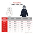 thumbnail image 2 of Rokka&Rolla Girls' Light Rain Jacket Trench Coat, Sizes 4-16, 2 of 8