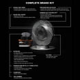 thumbnail image 3 of R1 Concepts Front Brakes and Rotors Kit |Front Brake Pads| Brake Rotors and Pads| Super Duty Brake Pads and Rotors WGXN1-54001, 3 of 3