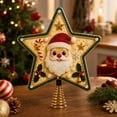 thumbnail image 2 of Clearance! DIY Beaded Christmas Tree Star Topper, Christmas Diamond Art Kit for Adults, Christmas Decor Gift (Santa), 2 of 8