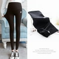 thumbnail image 2 of Maternity Leggings Fleece-lined Outer Wear 1773656642684699, 2 of 2