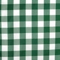 thumbnail image 5 of Efavormart Wholesale Gingham Checkered Polyester Dinner Table Top Wedding Catering Party Runner - WHITE / GREEN- 14x108", 5 of 7