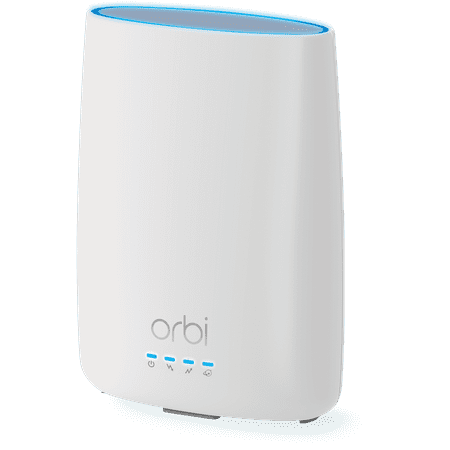NETGEAR - Orbi Tri-Band AC2200 Mesh WiFi System with 32 x 8 DOCSIS 3.0 Cable Modem built-in (2-Pack) - White