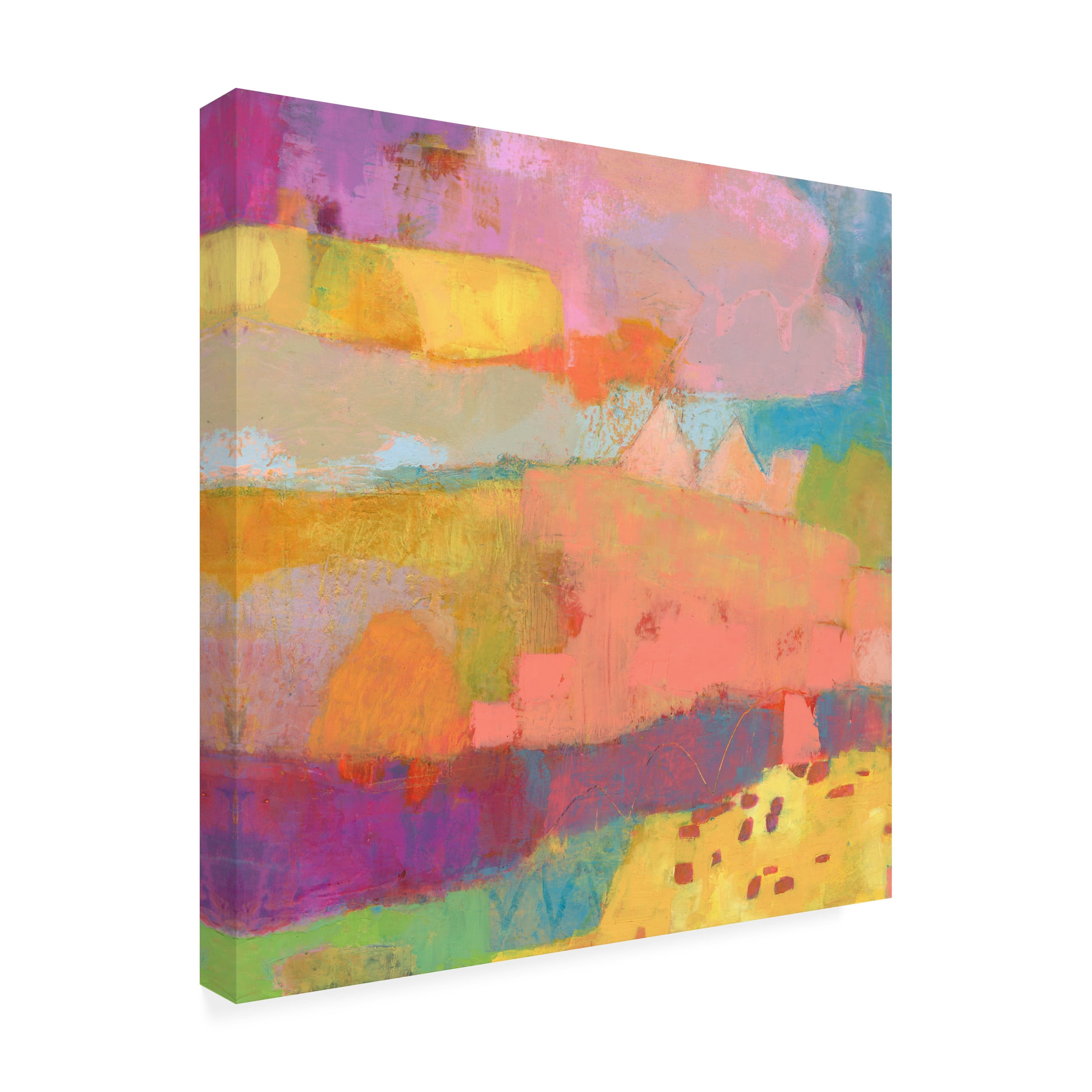 Sue Jachimiec 'Gramercy III' Canvas Art