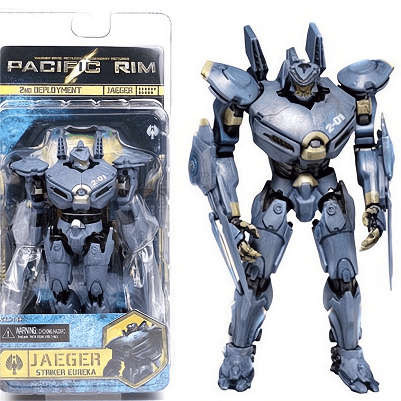 Neca Pacific Rim Jaeger Gipsy Danger & Kaiju Leather back