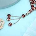 thumbnail image 1 of Perles de Prière Musulmanes en Résine Unisexes Rondes avec Mots de Récitation Chapelet Accessoires de Culte, 7 Couleurs, Design Élégant, 1 of 7