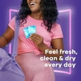 thumbnail image 3 of Always Thin No Feel Protection Daily Liners, Regular Absorbency, Unscented 216 count, 3 of 7