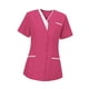 thumbnail image 1 of Las mujeres friegan de enfermería para la tienda de mascotas del SPA, trabajador del hotel del salón de belleza Rosa Roja Talla L, 1 of 9