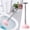 Pink, variant on HWHCGZ Rubber Toilet Plunger-Toilet Plunger with Long Handle for Bathroom Drains Slow Sinks Drains Tubs Shower Pink