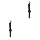 thumbnail image 1 of sweethay ECA Espuma Curling Rod Diadema Reutilizable Flexible Fijable Rizadores de cabello Salón interior Dormir Peluquería Rodillos Negro Negro 2Conjunto, 1 of 6
