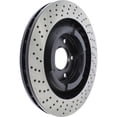 thumbnail image 3 of Centric Parts Disc Brake Rotor P/N:128.62102 Fits select: 2010-2013 CHEVROLET CORVETTE GRAND SPORT, 2006-2009 CHEVROLET CORVETTE Z06, 3 of 4