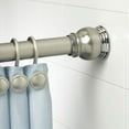thumbnail image 2 of Zenith Products Satin Nickel Finial Shower Rod  663NS, 2 of 2