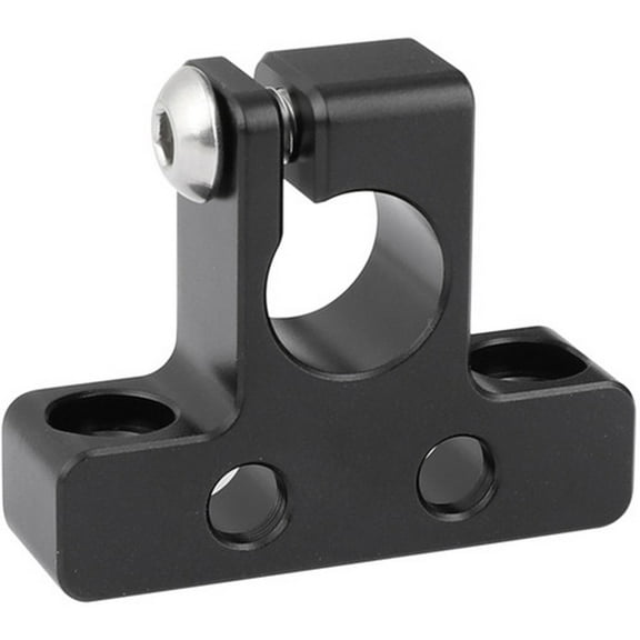 CAMVATE 15mm Single Rod Clamp with 1/4"-20 Unthreaded Mounting Points