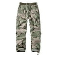 thumbnail image 3 of TRGPSG Women's Cargo Pants with 8 Pockets Cotton Casual Work Pants Y2k Camo Cargo Pants(No Belt),C68 Camo 14, 3 of 8