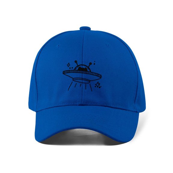 Ufo Kitten Starry Sky Hat Hat -Image by Shutterstock, Small