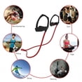 thumbnail image 3 of Earphones Sports Wireless Headset w Gym Workout Sports Running Armband N1A for LG G3 Vigor, Volt 2, Escape 2 - Motorola Moto X 2 (2nd Gen), Droid Ultra MAXX - Samsung Galaxy Sol Sky, S6 S5, 3 of 11