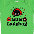 thumbnail image 4 of Inktastic Little Ladybug with Flowers Boys or Girls Baby Bodysuit, 4 of 5
