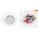 thumbnail image 4 of Cuenco de frutas, canasta de frutas, alambre de metal, cuenco de verduras, postre, repostería, soporte para tartas para bodas, fiestas de Navidad / cu Plata S Baoblaze tazón de fruta, 4 of 8