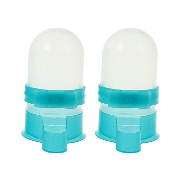 Gymnture Water Feeder Bird Pigeonhanging Feeders Cage Dispenser Quail Automatic Drinker Birdswaterer Wastewaterers Chicken 500Ml