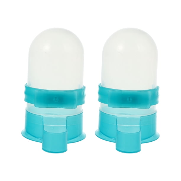 2pcs Pigeon Pigeon Alimentadores de agua Dove Hervidor de agua Tazones de bebida automáticos Regalo