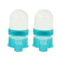 Gymnture Water Feeder Bird Pigeonhanging Feeders Cage Dispenser Quail Automatic Drinker Birdswaterer Wastewaterers Chicken 500Ml