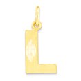 thumbnail image 1 of 10K Yellow Gold Initial L Charm, 1 of 3