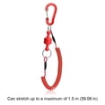 thumbnail image 2 of Cuerda de retención Fácil liberación Antideslizante Seguridad Al aire libre Gadgets Rojo, 2 of 4