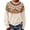 Beige, variant on Fnhpitd 2026 Essentials Womens Sweaters Vintage Knitted Crew Neck Sweater for Women Y2K Aesthetic Pullover Fall Winter Trendy Clothes, Beige L