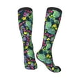 thumbnail image 4 of Balery Watercolor Cactuses Fun Novelty Socks Men'S Women'S Crew Socks Funny Crazy Novelty Socks Quirky And Cool Socks, 4 of 9